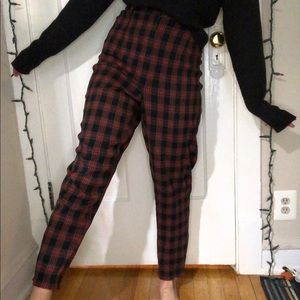 SOLD Vintage plaid pants